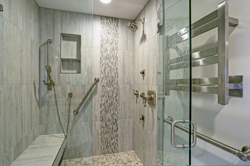 Tile-Accented Shower